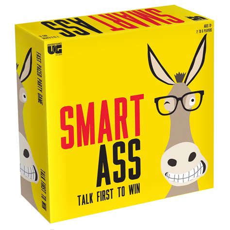 smart ass game cards|Smart Ass Card Game by University Games .